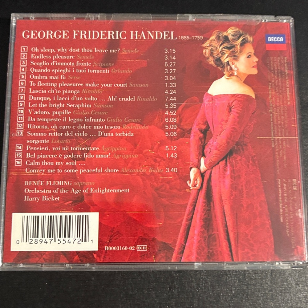 Handel Renée Fleming CD - Picture 3 of 6